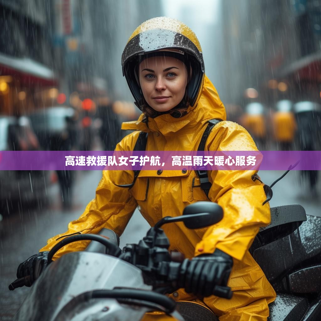 高速救援队女子护航,高温雨天暖心服务 高速救援队女子护航,高温雨天暖心服务