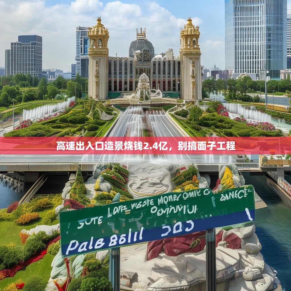 高速出入口造景烧钱2.4亿,别搞面子工程 高速出入口造景烧钱2.4亿,别搞面子工程