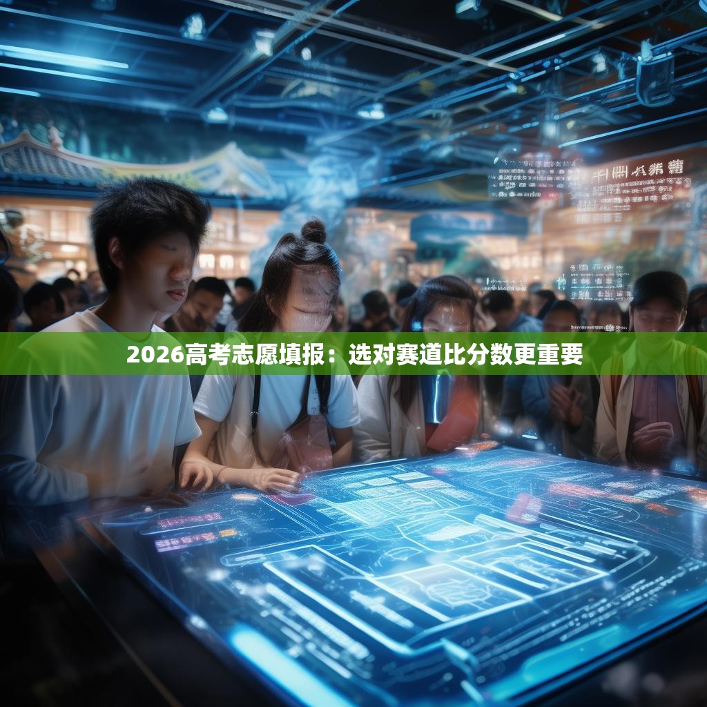2026高考志愿填报：选对赛道比分数更重要