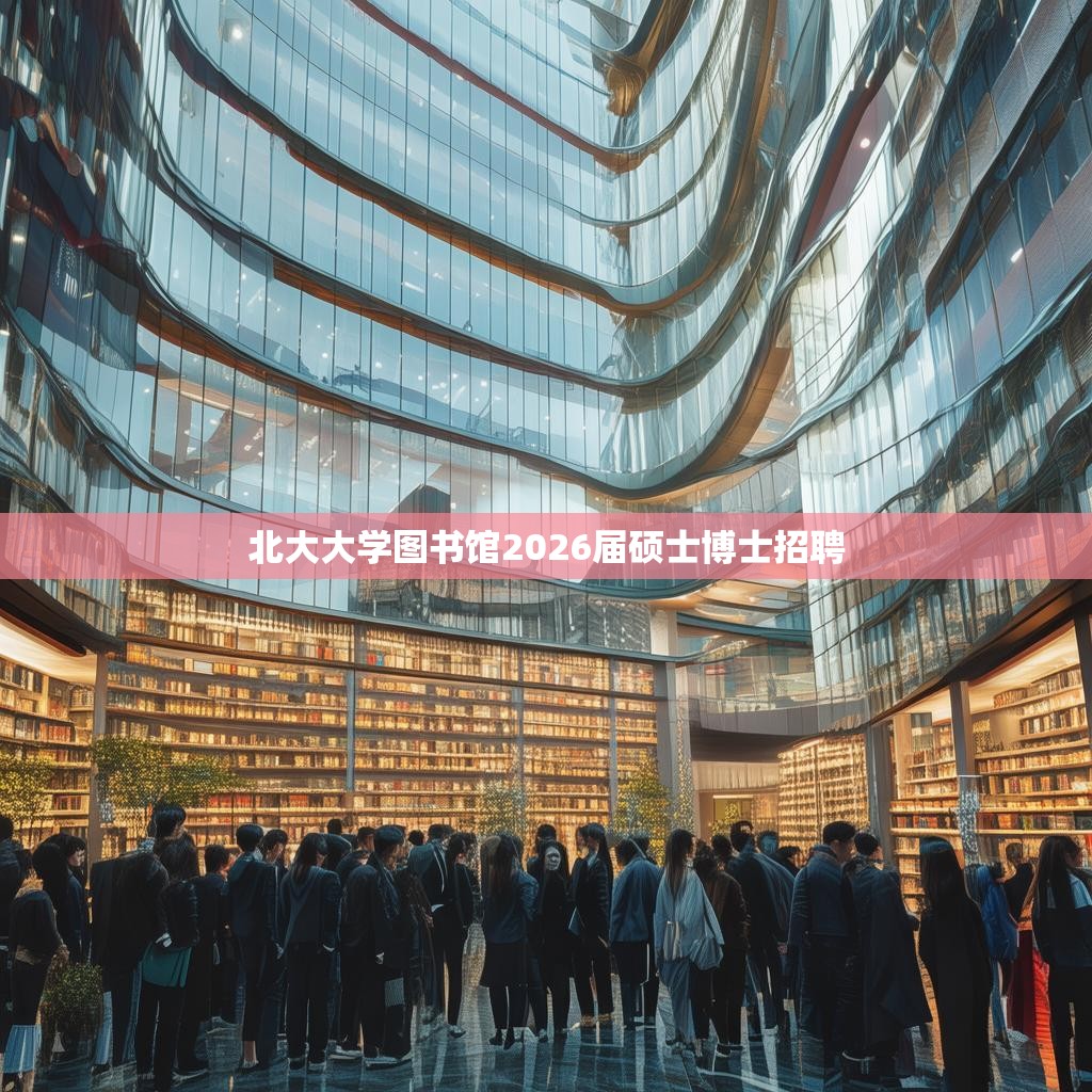详细阅读:北大大学图书馆2026届硕士博士招聘 北大大学图书馆2026届硕士博士招聘